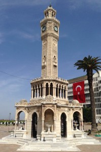 Izmir - Clock Tower in Konak Square